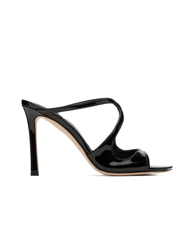 JIMMY CHOO ANISE 95 HIGH HEEL SANDALS