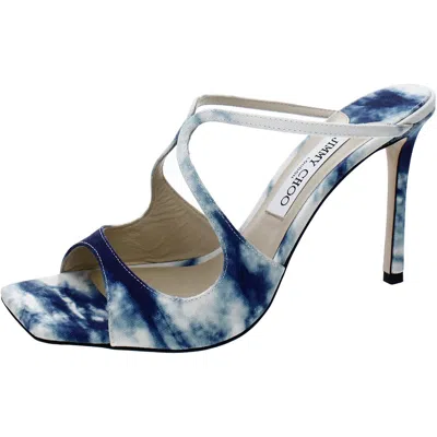Jimmy Choo Anise 95 Womens Slip-on Heels In Multi