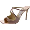 Jimmy Choo 75mm Anise Sandals In Ballet Pink