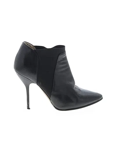 Pre-owned Jimmy Choo Ankle Boots In Black