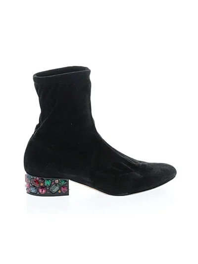 Pre-owned Jimmy Choo Ankle Boots In Black