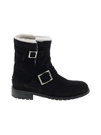 Pre-owned Jimmy Choo Ankle Boots In Black