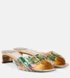 Jimmy Choo Annika 35 Leather Mule In Multi