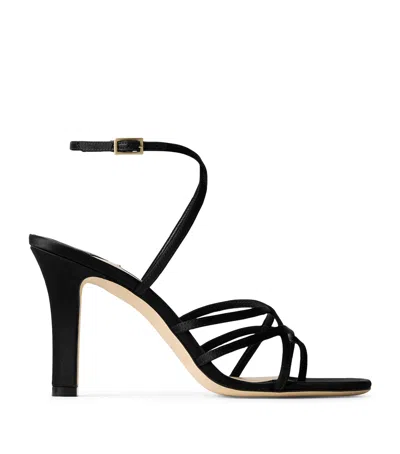 Jimmy Choo Archive Collection: 100 Satin Strappy Heeled Sandals