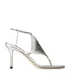 Jimmy Choo Archive Collection: 85 Metallic Leather Heeled Sandals