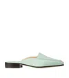Jimmy Choo Archive Collection: Flat Nubuck Mules