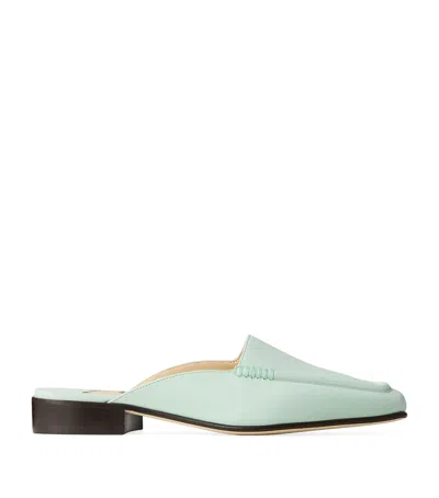 Jimmy Choo Archive Collection: Flat Nubuck Mules