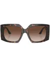 Jimmy Choo Sunglasses In Brown