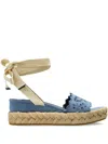 Jimmy Choo Arlee Espadrilles In Blue