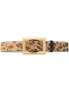 Jimmy Choo Arlie Belt In Neutrals