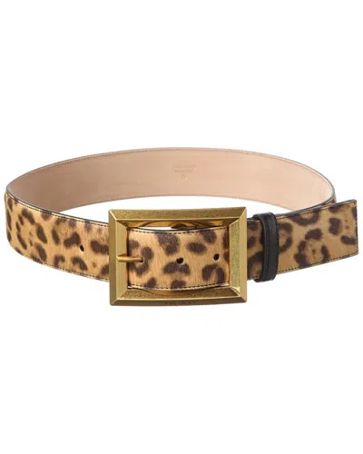 Jimmy Choo Arlie Haircalf Belt In Brown