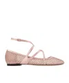 Jimmy Choo Astoria Ballet Fl In Nude