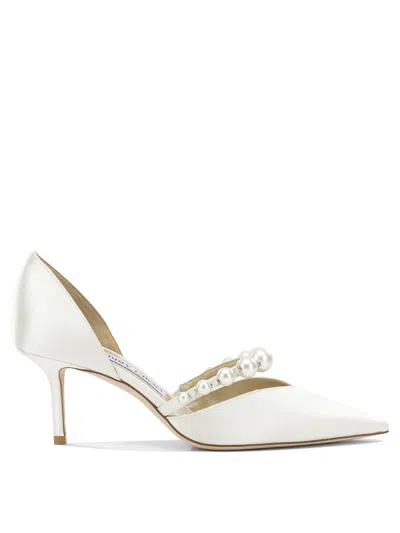Jimmy Choo "aurelie 65mm" Pumps In White