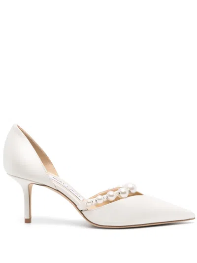 Jimmy Choo Aurelie 65mm Pumps In White