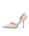 Jimmy Choo Aurelie 85mm Pumps In White