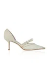 Jimmy Choo Aurelie 85  Lace Pump In Multi