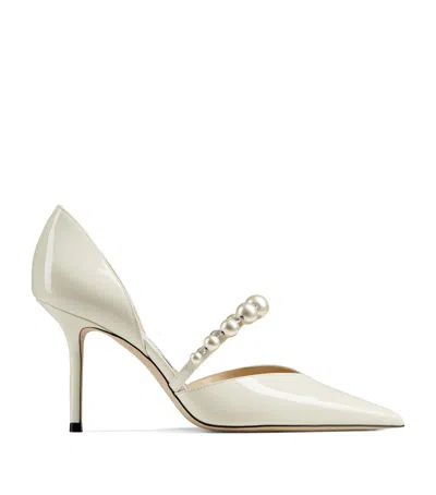 JIMMY CHOO AURELIE 85 PATENT PUMPS