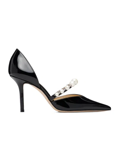 Jimmy Choo Aurelie 85 Pointed-toe High Heels In Black