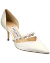 Jimmy Choo Aurelie Pumps In White