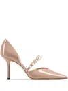 Jimmy Choo Thin Sole And Shallow Cut High Heels In Rosa