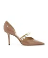 Jimmy Choo Aurelie Pumps In Brown