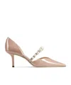 Jimmy Choo Aurelie Pumps In Nude