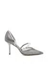 Jimmy Choo Aurelie Pumps In Silver