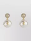 Jimmy Choo Auri Crystal-embellished Earring