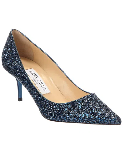 Jimmy Choo Aurora Glitter Pump In Multi