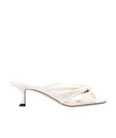 JIMMY CHOO AVENUE 50MM SLIP-ON MULES