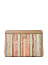 Jimmy Choo Avenue Clutch Bag In Brown