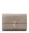 Jimmy Choo Avenue Clutch In Brown