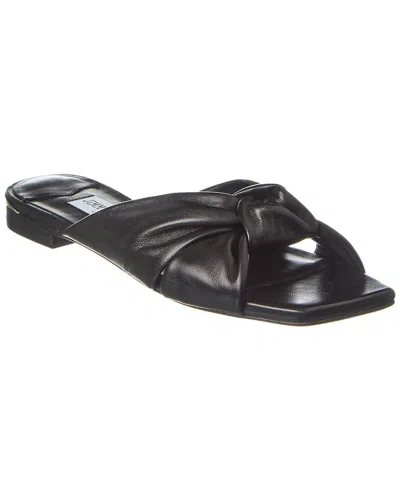 Jimmy Choo Avenue Leather Sandal In Black