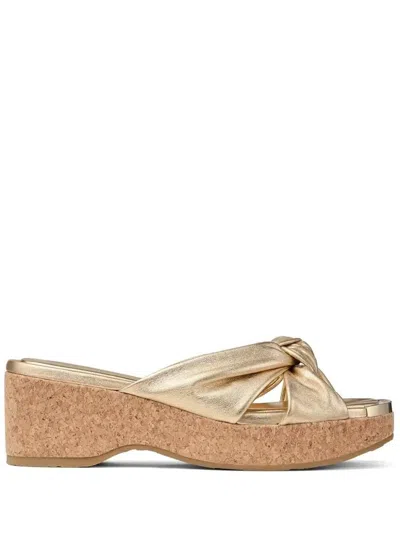 JIMMY CHOO AVENUE MULES - WOMEN'S - LEATHER