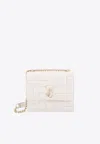 JIMMY CHOO AVENUE QUAD MATELASSÉ LEATHER SHOULDER BAG