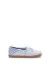 Jimmy Choo Avi Embroidered Canvas Espadrilles In Blue