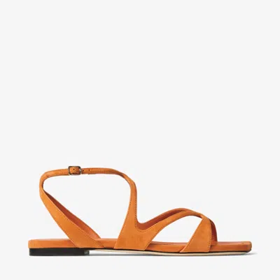 Jimmy Choo Ayla Flat In Orange
