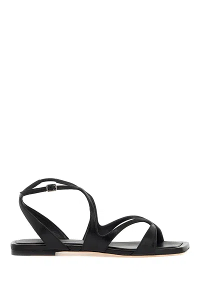 JIMMY CHOO AYLA FLAT SANDALS