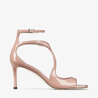 JIMMY CHOO JIMMY CHOO AZIA 75 ANKLE STRAPPED PUMPS