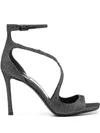 Jimmy Choo Square-headed High-heeled Sandals