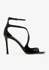 Jimmy Choo Azia95 Sandals With Squared Open Toe And Ankle Strap In Multi