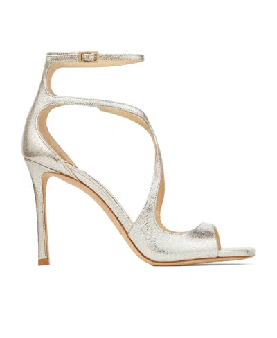JIMMY CHOO JIMMY CHOO AZIA SQUARE-TOE SANDALS