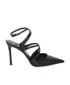 Jimmy Choo Azia 95mm Patent-finish Leather Pumps In Black