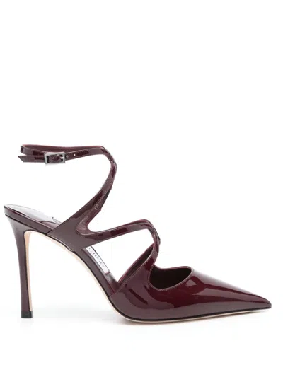 Jimmy Choo Azia 95mm Pumps In Red