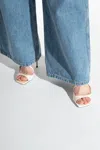 Jimmy Choo ‘azia' Heeled Sandals In Cream