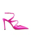 Jimmy Choo Azia 95mm Satin Pumps In Pink