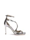 Jimmy Choo Gold Sandals Women