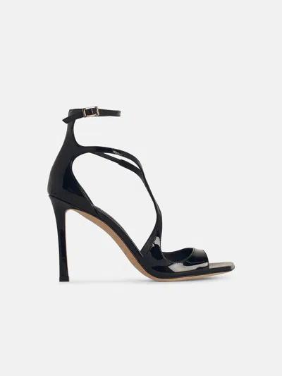 Jimmy Choo Azia Sandals In Black Leather