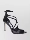 Jimmy Choo Black Azia 95 Sandal