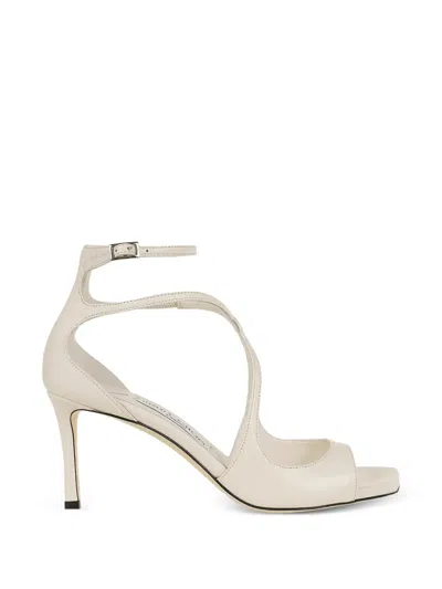 Jimmy Choo Elegant Square Toe Pumps With 75mm Stiletto Heel In White